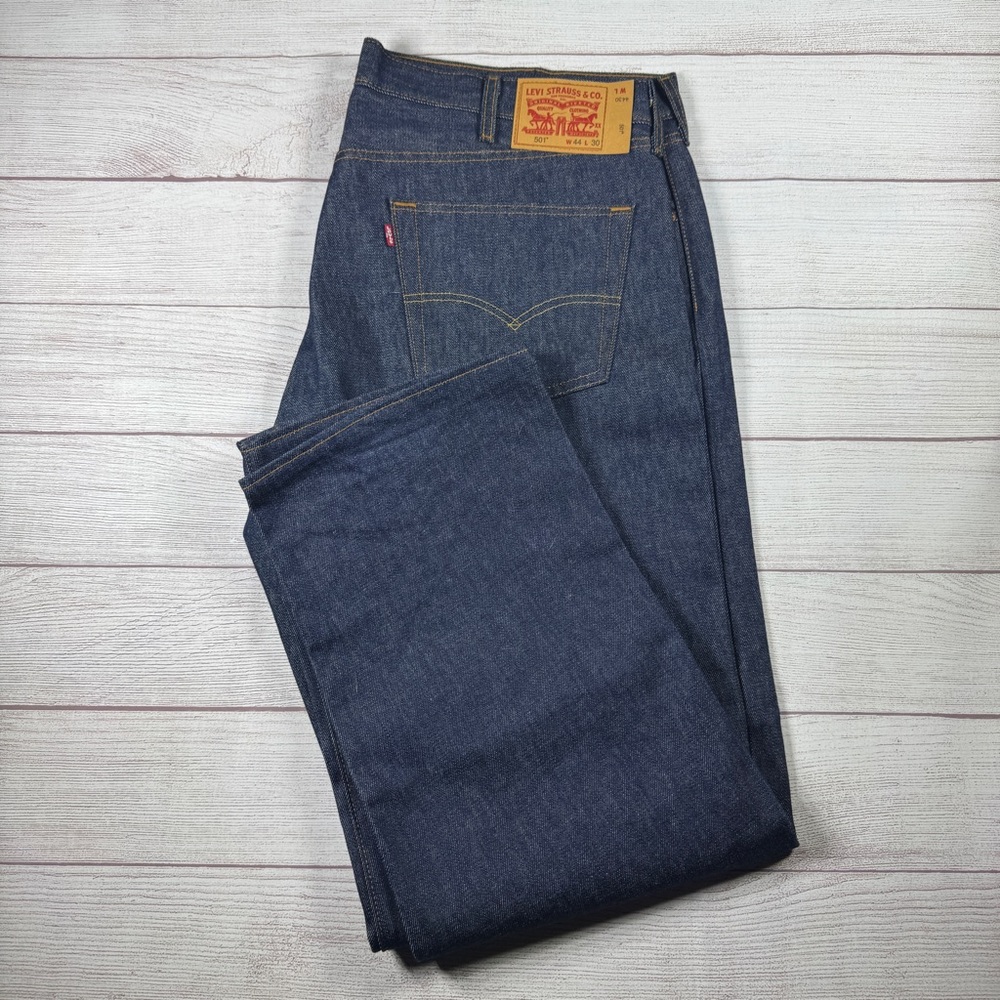 Levi’s 501 Rigid Blue Shrink-To-Fit Jeans